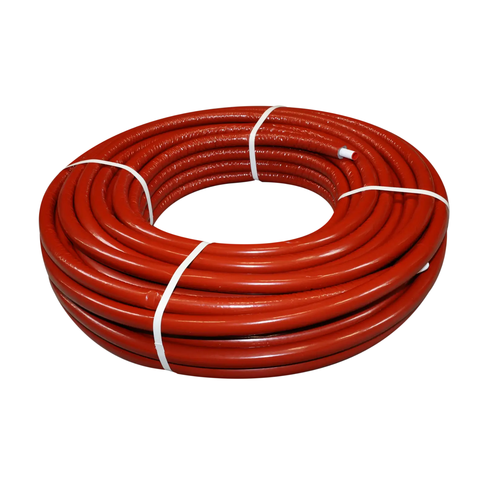 Bonfix Alu-pers systeembuis + 6 mm iso rood 26 x 3,0 rol 50m