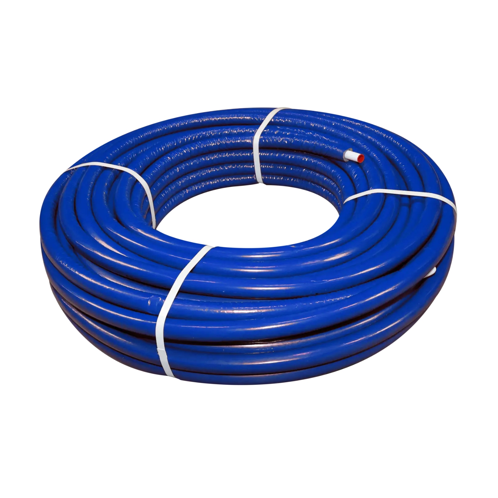 Bonfix Alu-pers systeembuis + 6 mm iso blauw 25 x2,5 rol 50m
