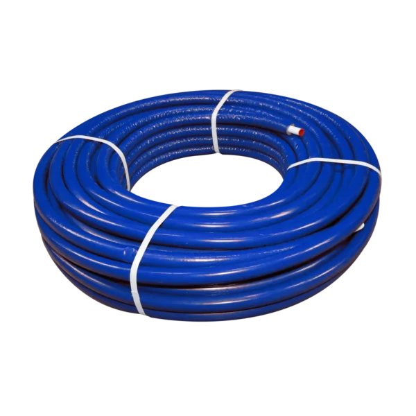 Bonfix Alu-pers systeembuis + 6 mm iso blauw 26 x3,0 rol 50m