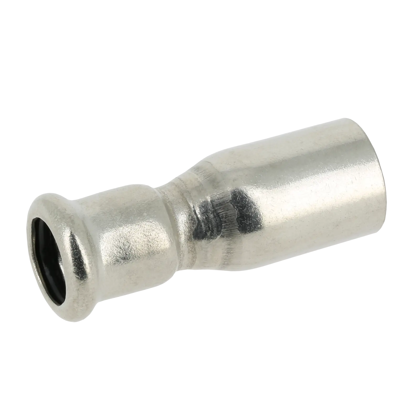 Bonfix M-press RVS-water rechte verloopkopp. 108 x 88,9 mm