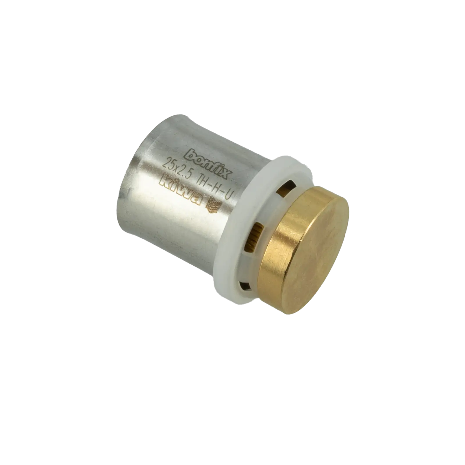 Bonfix Alu-pers eindkoppeling 25 mm