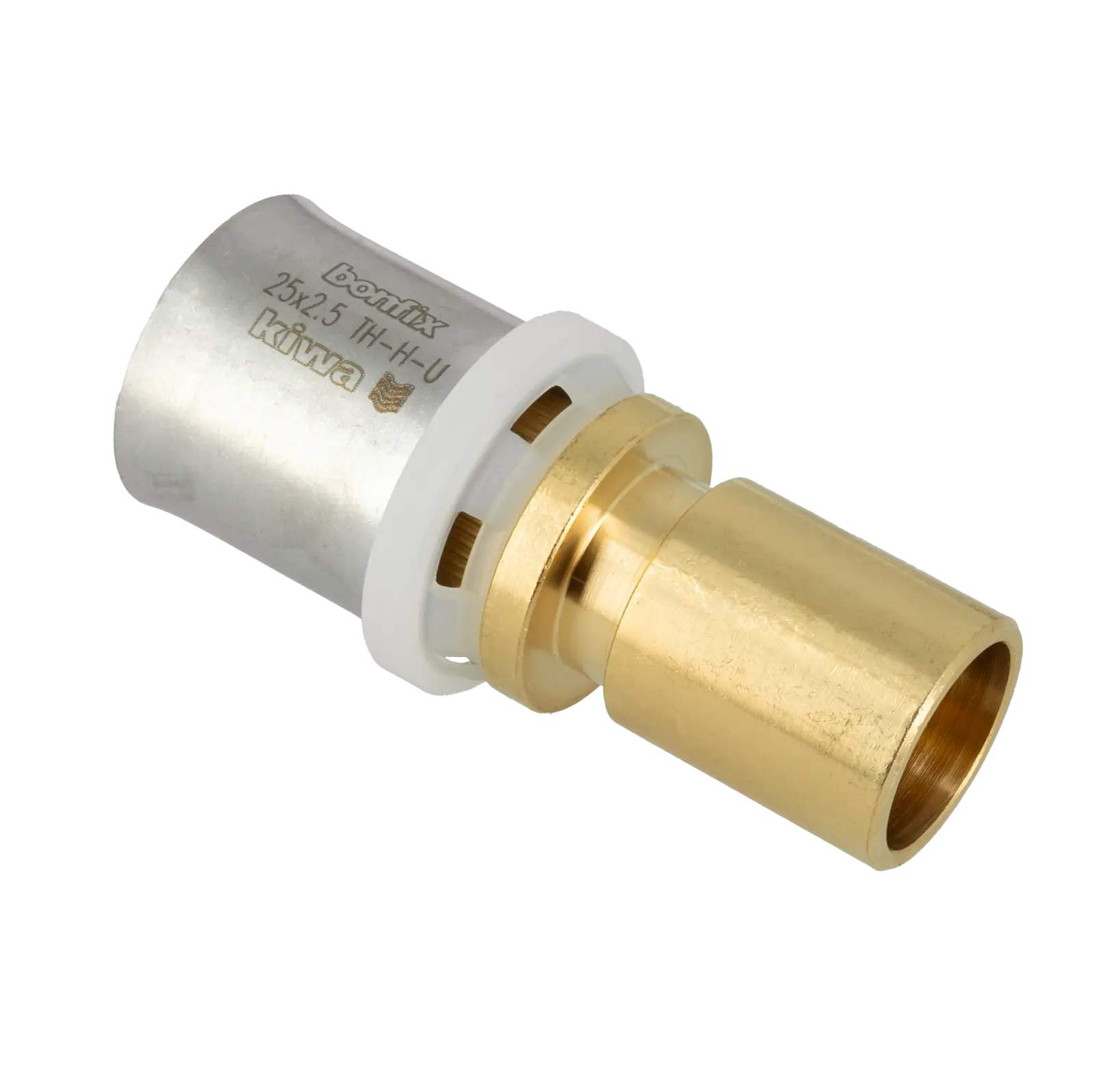 Bonfix Alu-pers insteekverloopkoppeling 25 x Ø22 mm