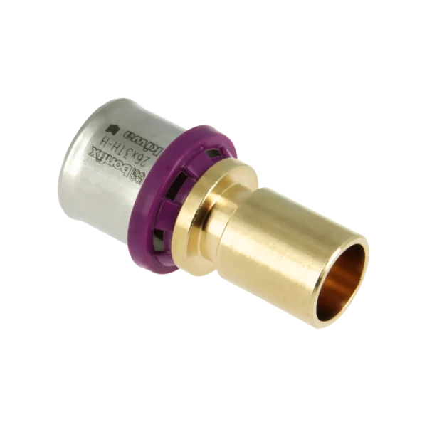 Bonfix Alu-pers insteekverloopkoppeling 26 x Ø22 mm