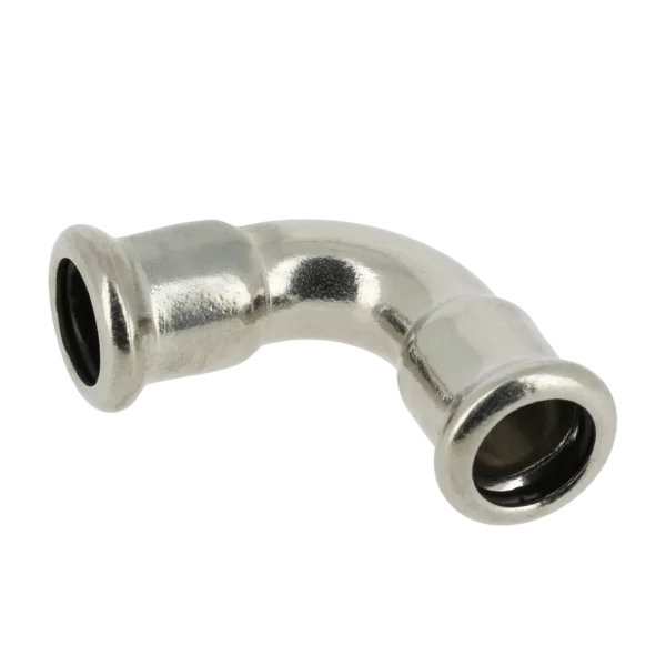 Bonfix M-press RVS-water bocht 90° 88,9 x 88,9 mm