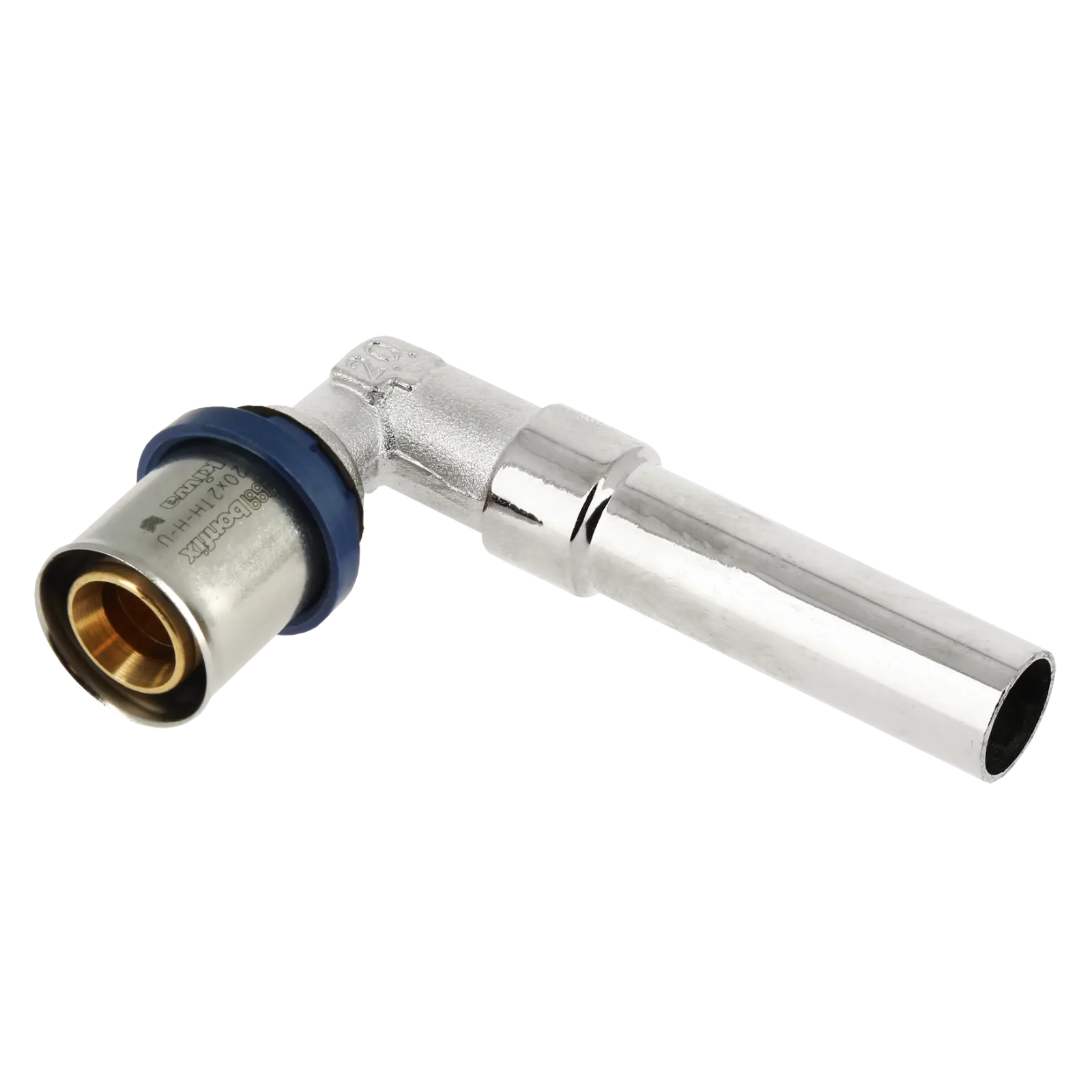 Bonfix Alu-pers kniekoppeling 20 x 22 mm insteek