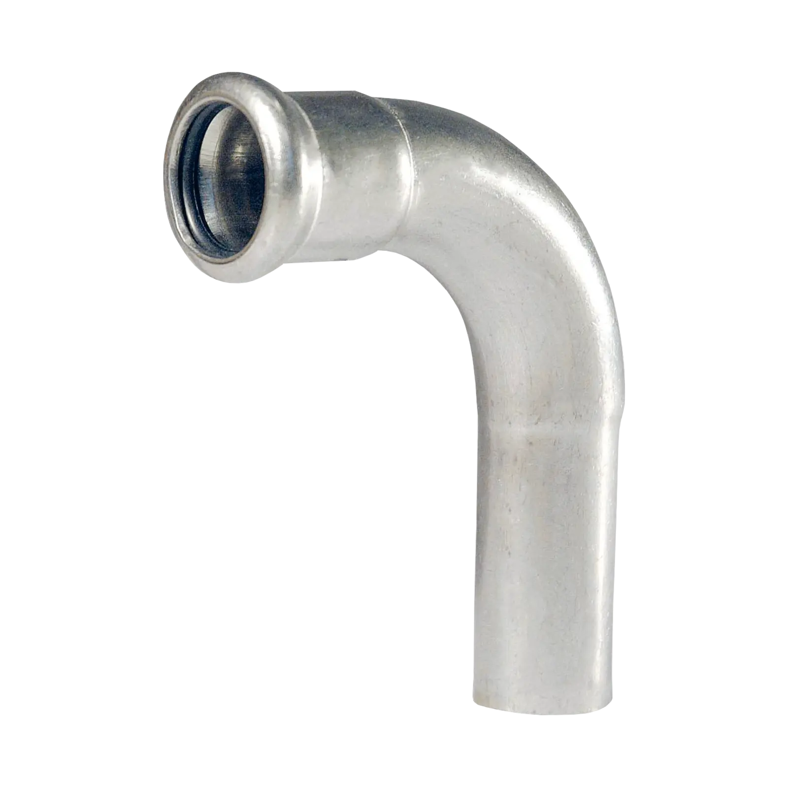 Bonfix M-press RVS-water insteekbocht 90° 76,1 x Ø76,1 mm