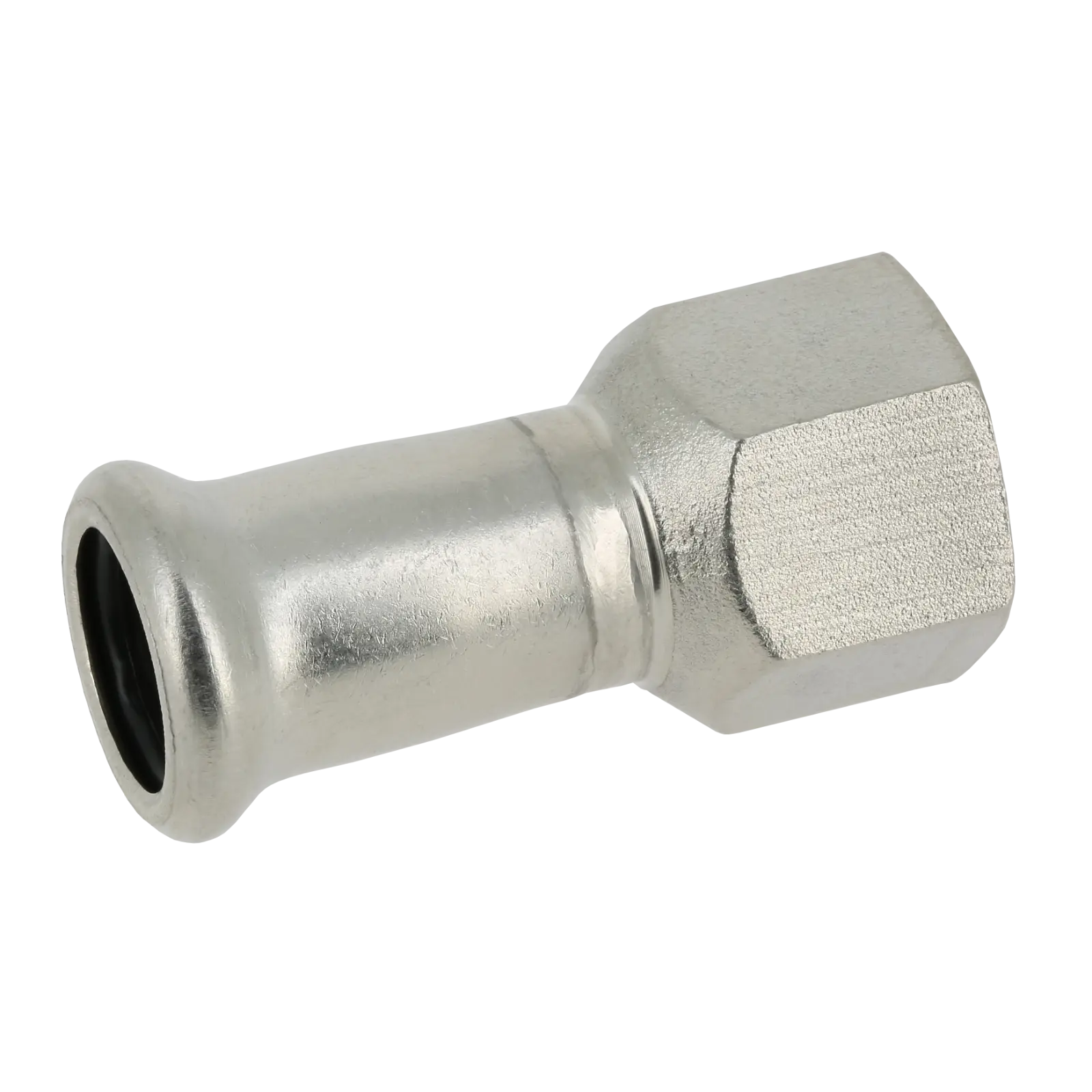 Bonfix M-press RVS-water schroefbus 3/4" bi.dr. x 15 mm