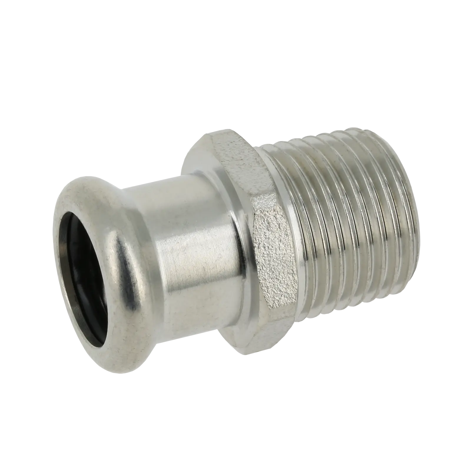 Bonfix M-press RVS-water puntstuk 2 1/2" bu.dr. x 76,1 mm