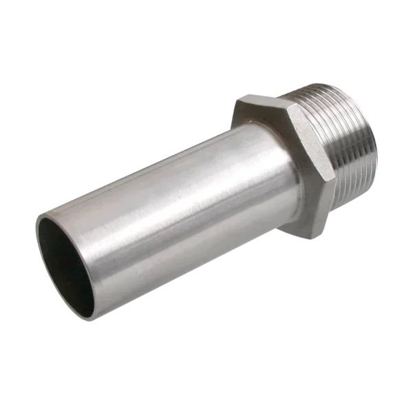 Bonfix M-press RVS-water insteekkopp. 1/2" bu.dr. x Ø15 mm