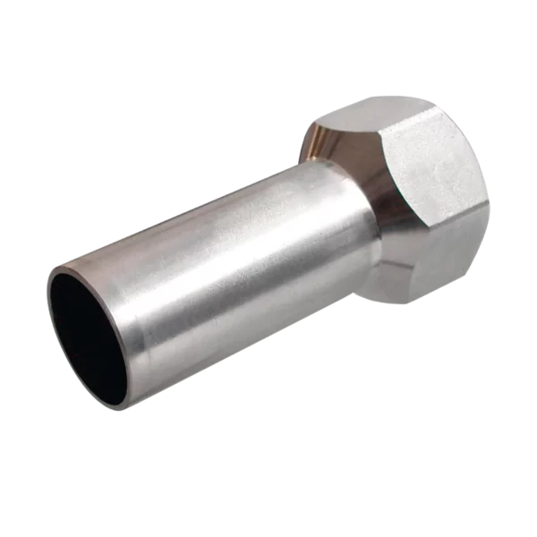 Bonfix M-press RVS-water insteekkoppeling 1/2" bi. x Ø15 mm