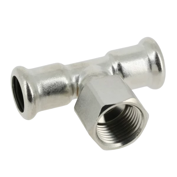 Bonfix M-press RVS-water T-stuk 108 x 2" bi.dr. x 108 mm