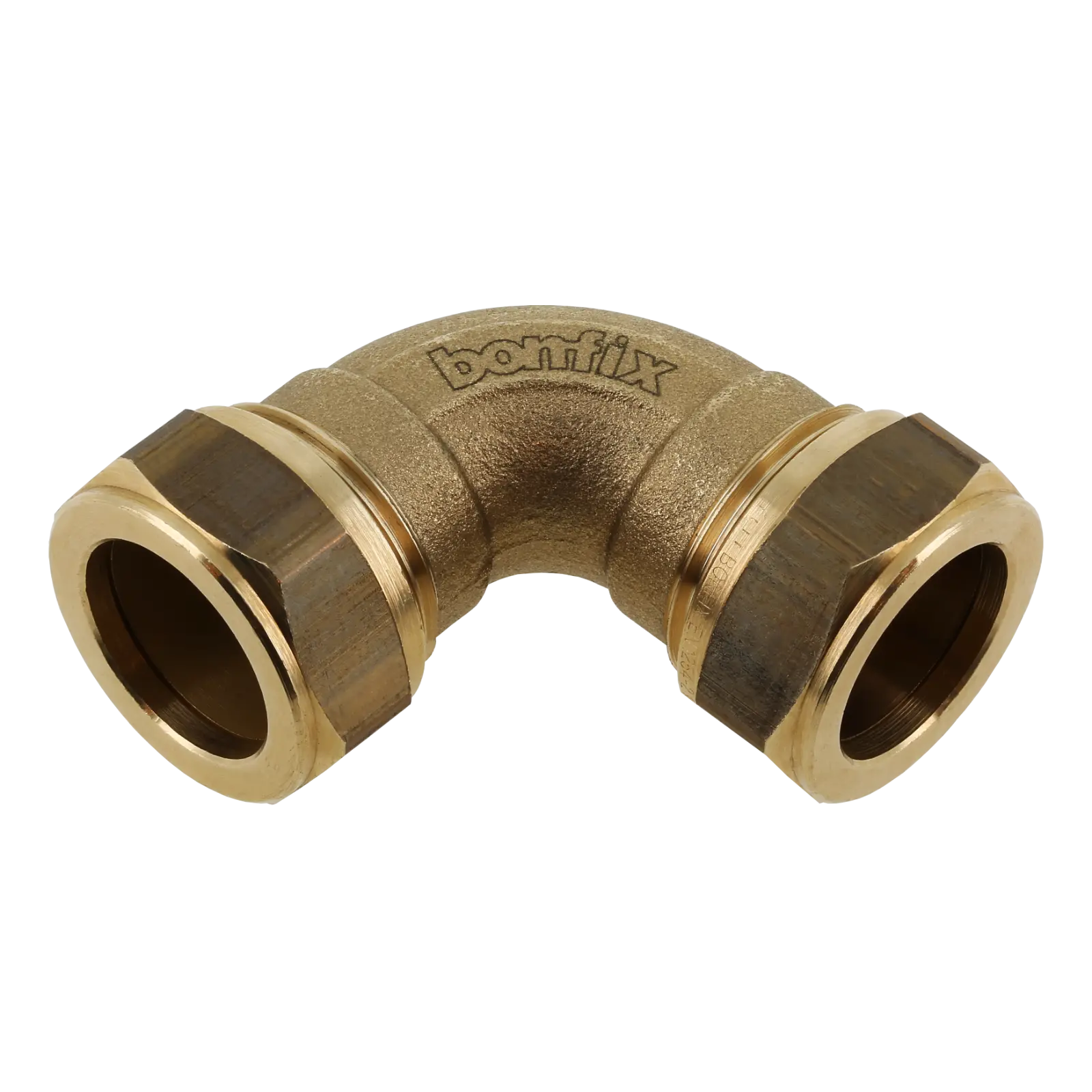 Bonfix Knel messing bocht 90° 22 x 22 mm