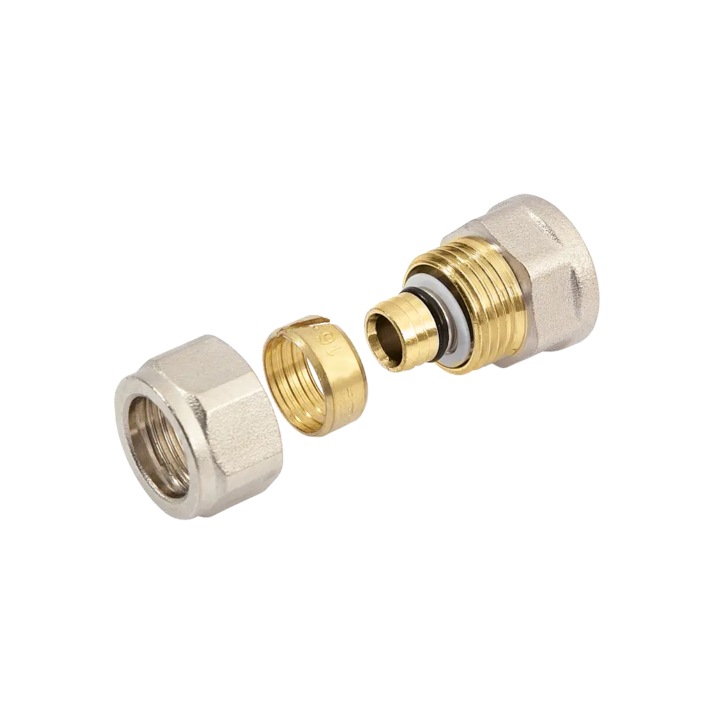 Bonfix Alu-knel schroefbus 1/2" bi.dr. x 16 mm