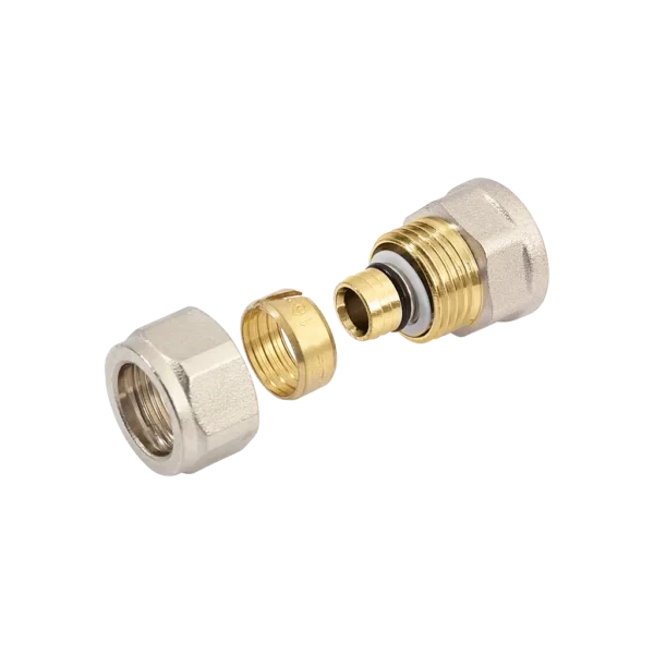 Bonfix Alu-knel schroefbus 1/2" bi.dr. x 20 mm