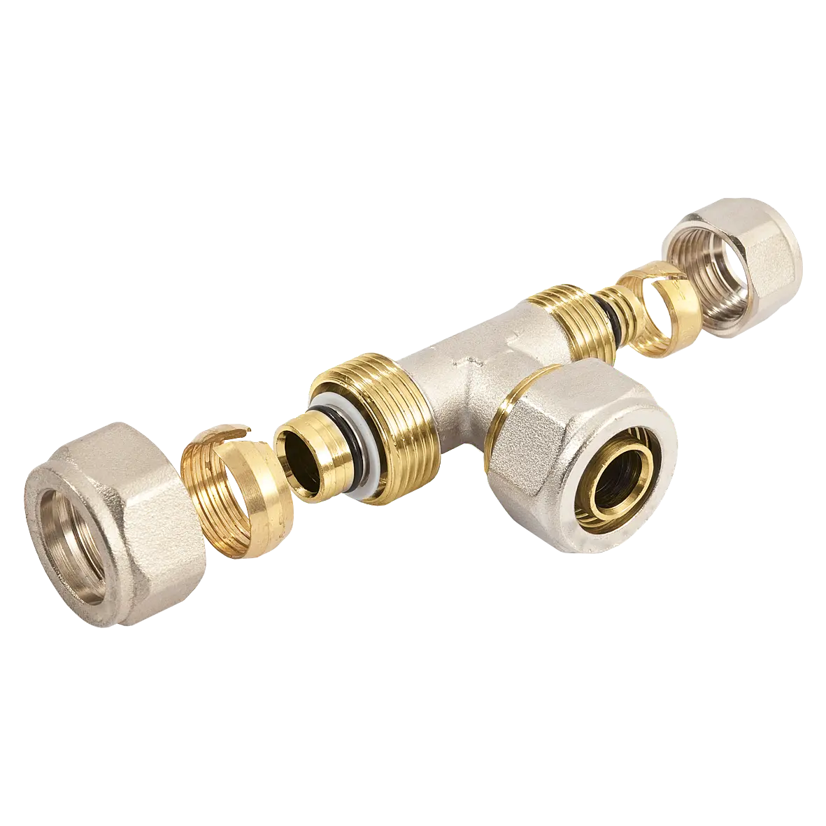 Bonfix Alu-knel verloop T-stuk 32 x 16 x 32 mm