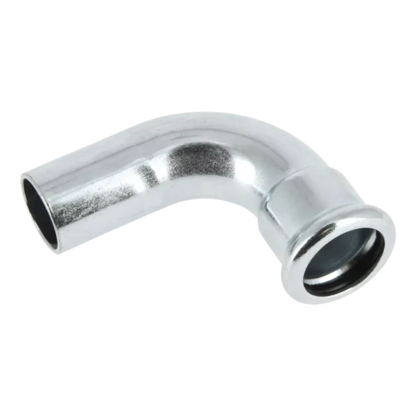 Bonfix M-press C-staal insteekbocht 90° Ø76,1 mm x 76,1 mm