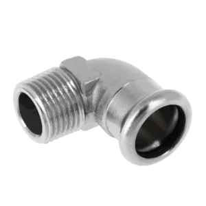 Bonfix M-press C-staal kniekoppeling 3/4&quot; bu.dr. x 22 mm