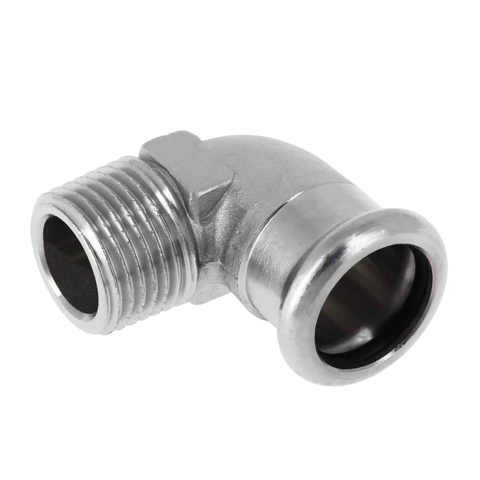 Bonfix M-press C-staal kniekoppeling 2" bu.dr. x 54 mm