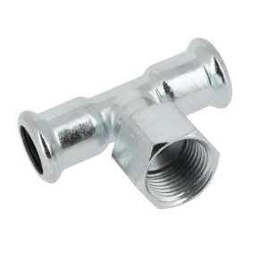 Bonfix M-press C-staal T-stuk 35 x 1&quot; bi.dr. x 35 mm