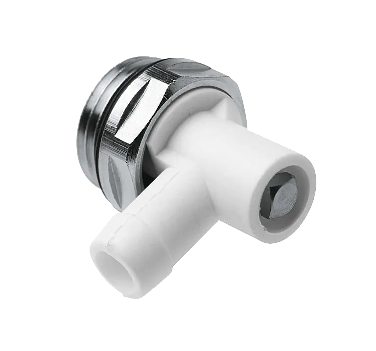 Bonfix Draad messing draaibare aftapper met O-ring 1/2" bu.