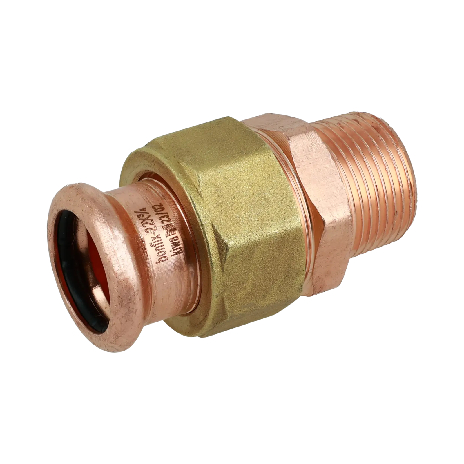 Bonfix M-press RK-water 3-delige kop. 1.1/4'' x bu. x 28 mm