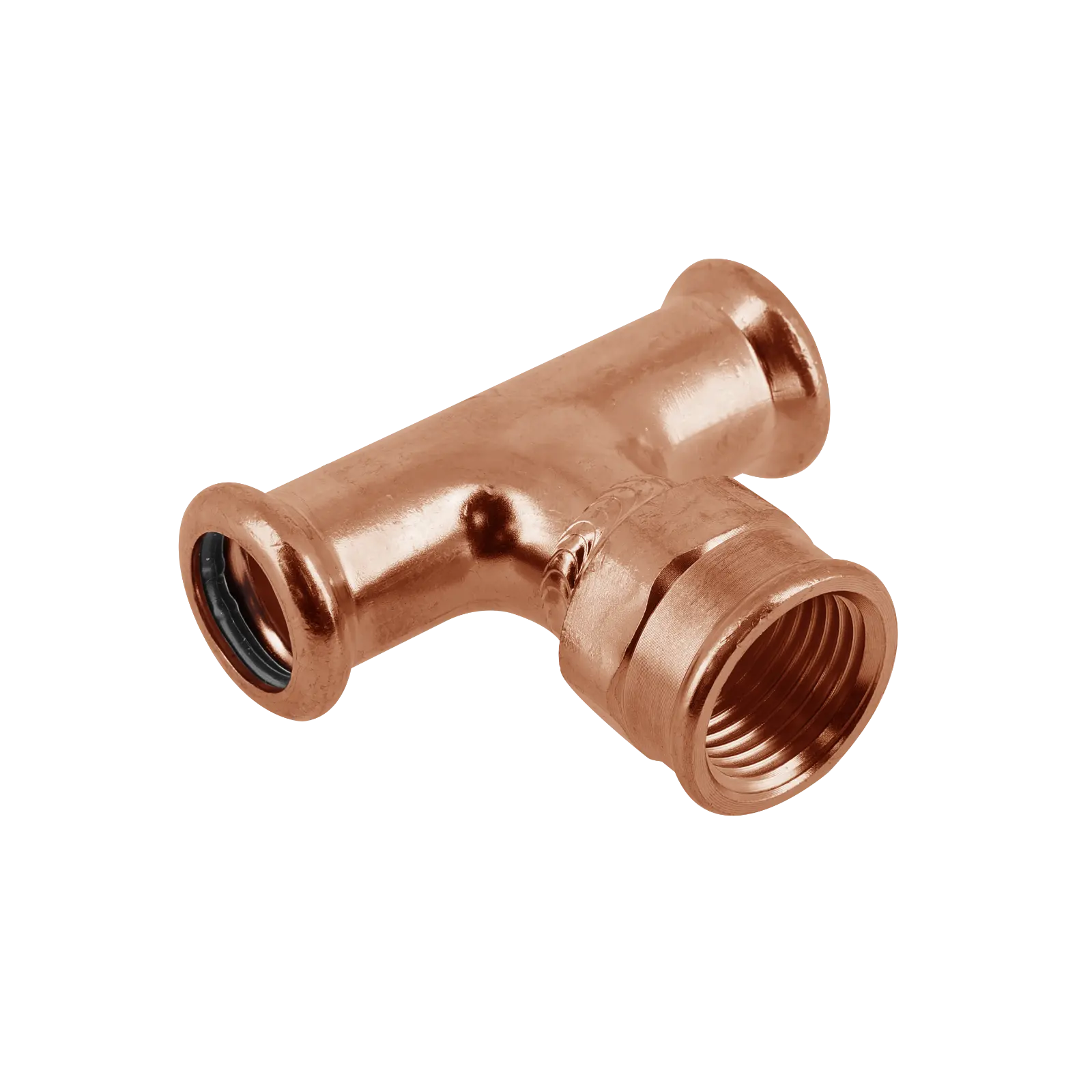 Bonfix M-press RK-water T-stuk 22 x 1/2'' bi.dr. x 22 mm