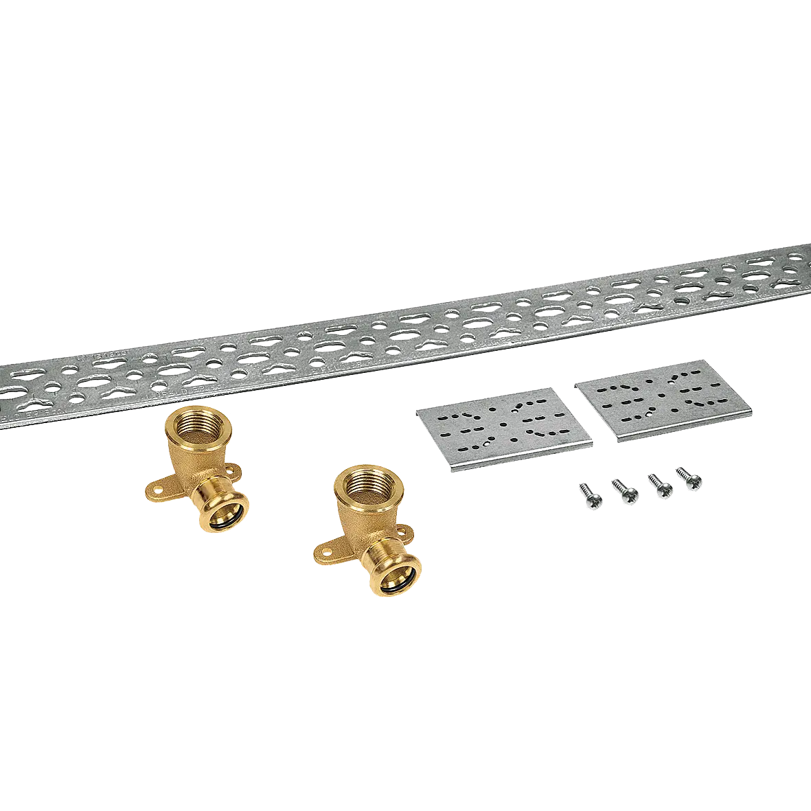 Bonfix M-press RK-water wandmontageset 1/2'' bi.dr. x 15 mm