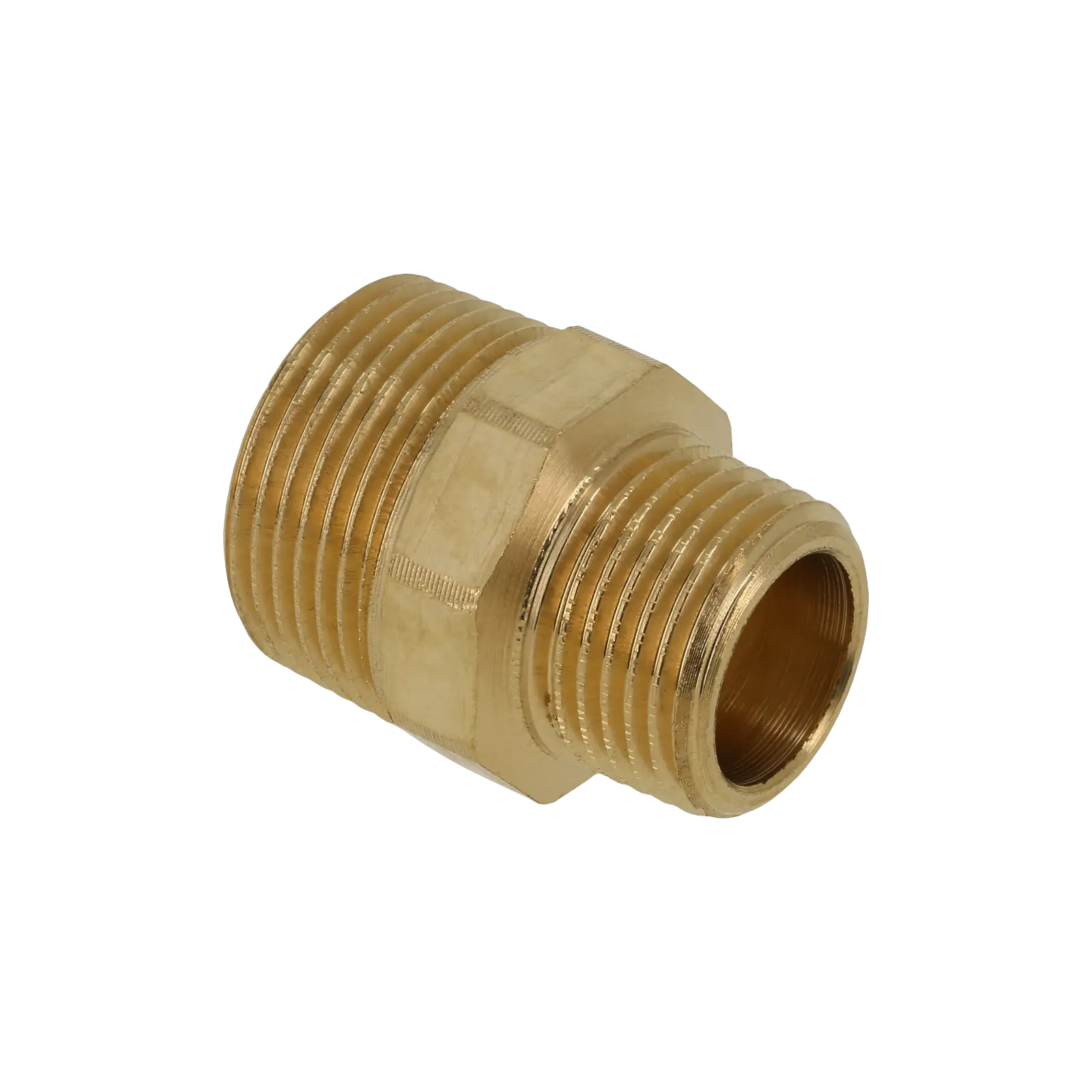 Bonfix Draad messing verloopnippel 1" bu. x 1/2" bu. conisch
