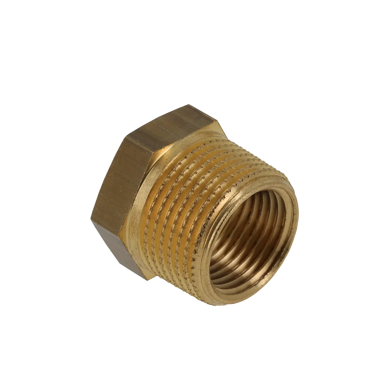 Bonfix Draad messing verloopring 1" bu. x 1/2" bi. conisch