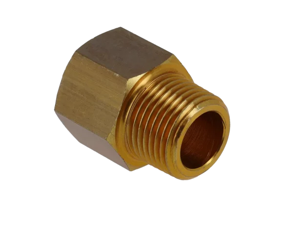 Bonfix Draad messing neusstuk 3/8" bi. x 3/8" bu.