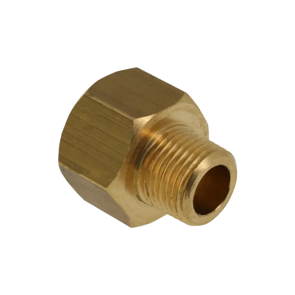 Bonfix Draad messing neusstuk 1" bi. x 1/2" bu. conisch