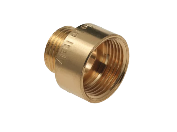 Bonfix Draad messing neusstuk 1 1/2" bi.dr. x 1" bu.dr.