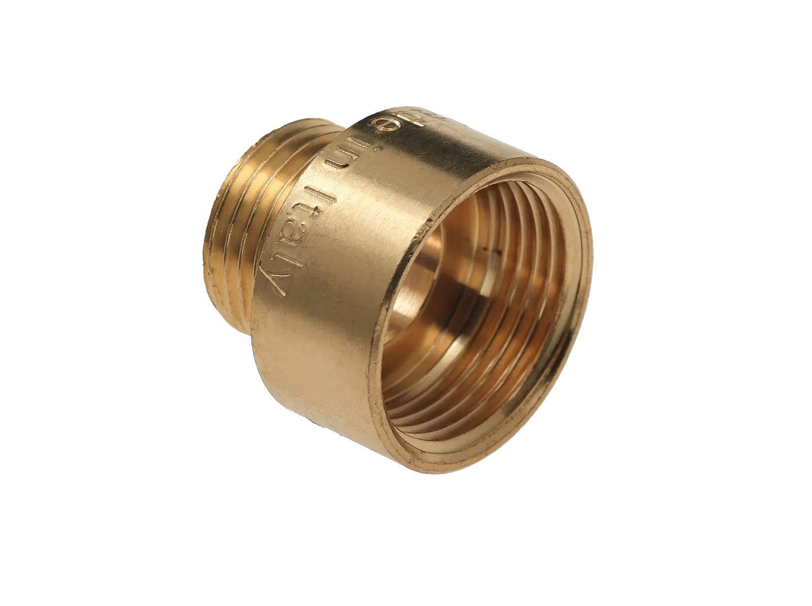 Bonfix Draad messing neusstuk 1 1/2" bi.dr. x 1" bu.dr.