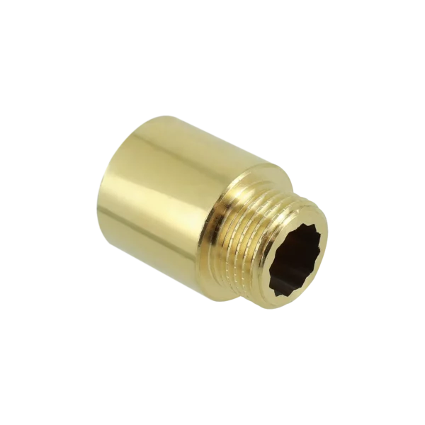 Bonfix Draad messing kraanverlengstuk 1/2" L=20mm
