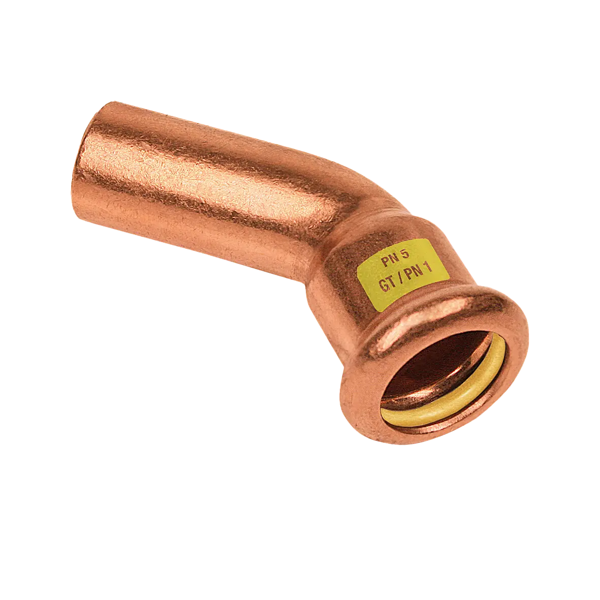 Bonfix M-press RK-gas insteekbocht 45° 42 mm x Ø42 mm