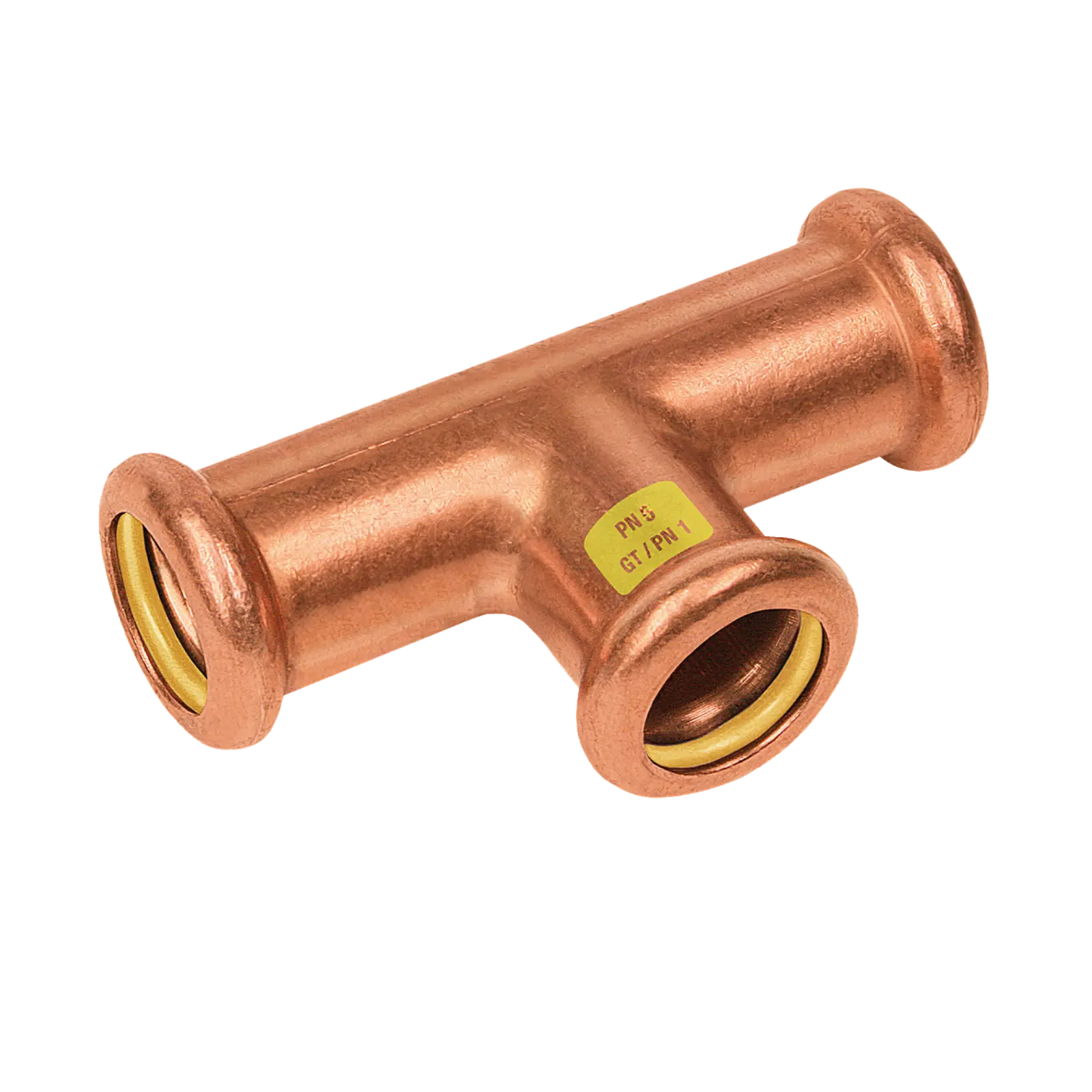 Bonfix M-press RK-gas T-koppeling 42 x 42 x 42 mm