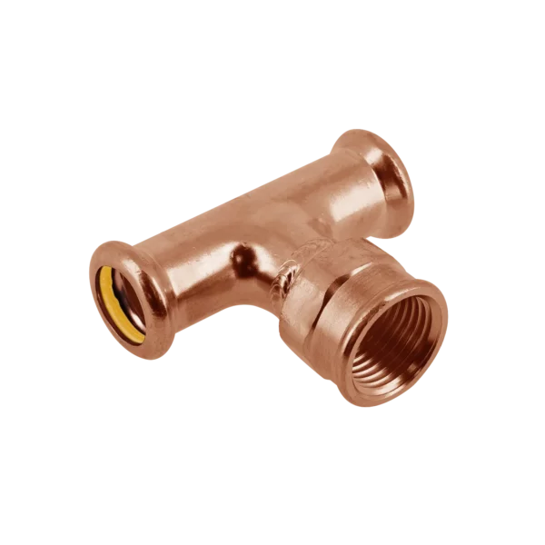 Bonfix M-press RK-gas T-koppeling 15 x 1/2" bi.dr. x 15 mm