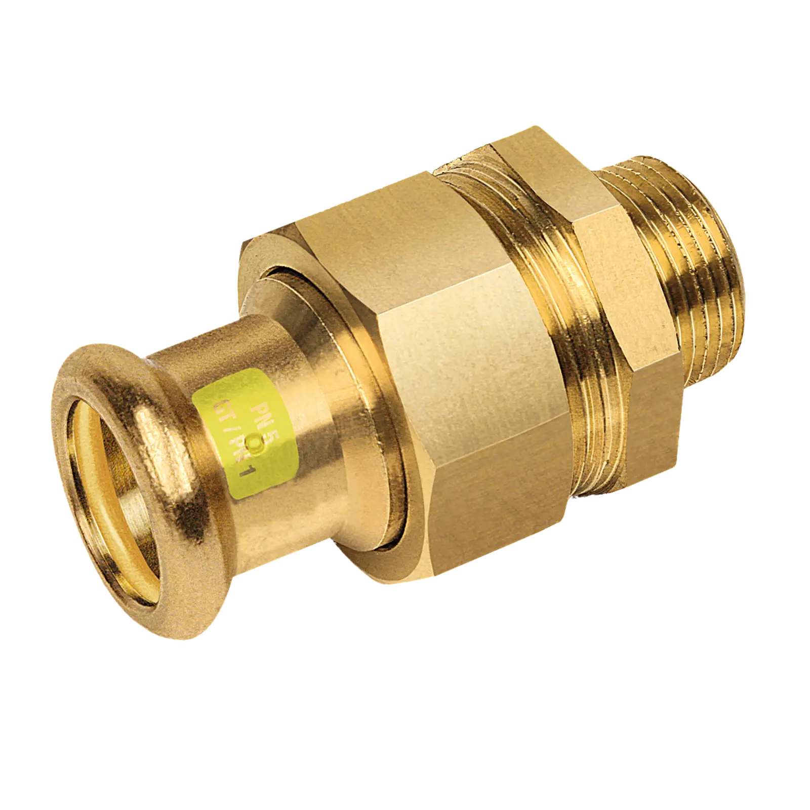 Bonfix M-press RK-Gas 3-del. Kop. 1/2" bu.dr. x 15 mm