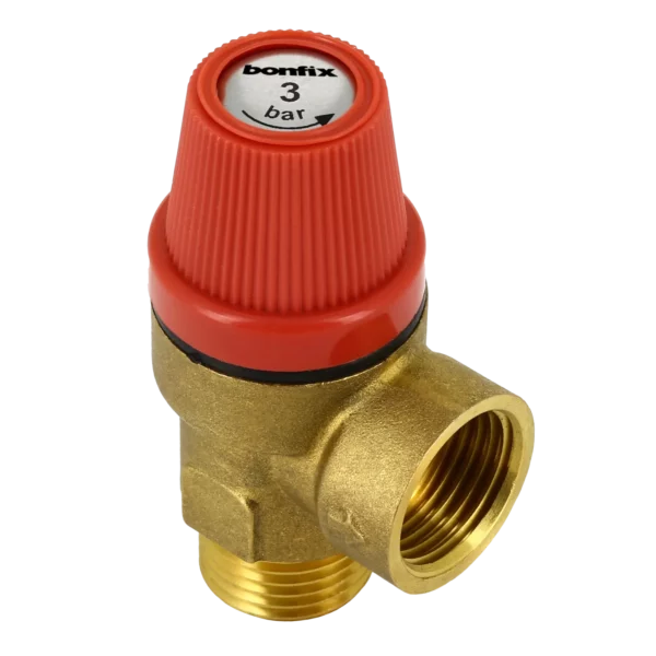Bonfix Overstortventiel 1/2" buitendraad x 1/2" binnendraad