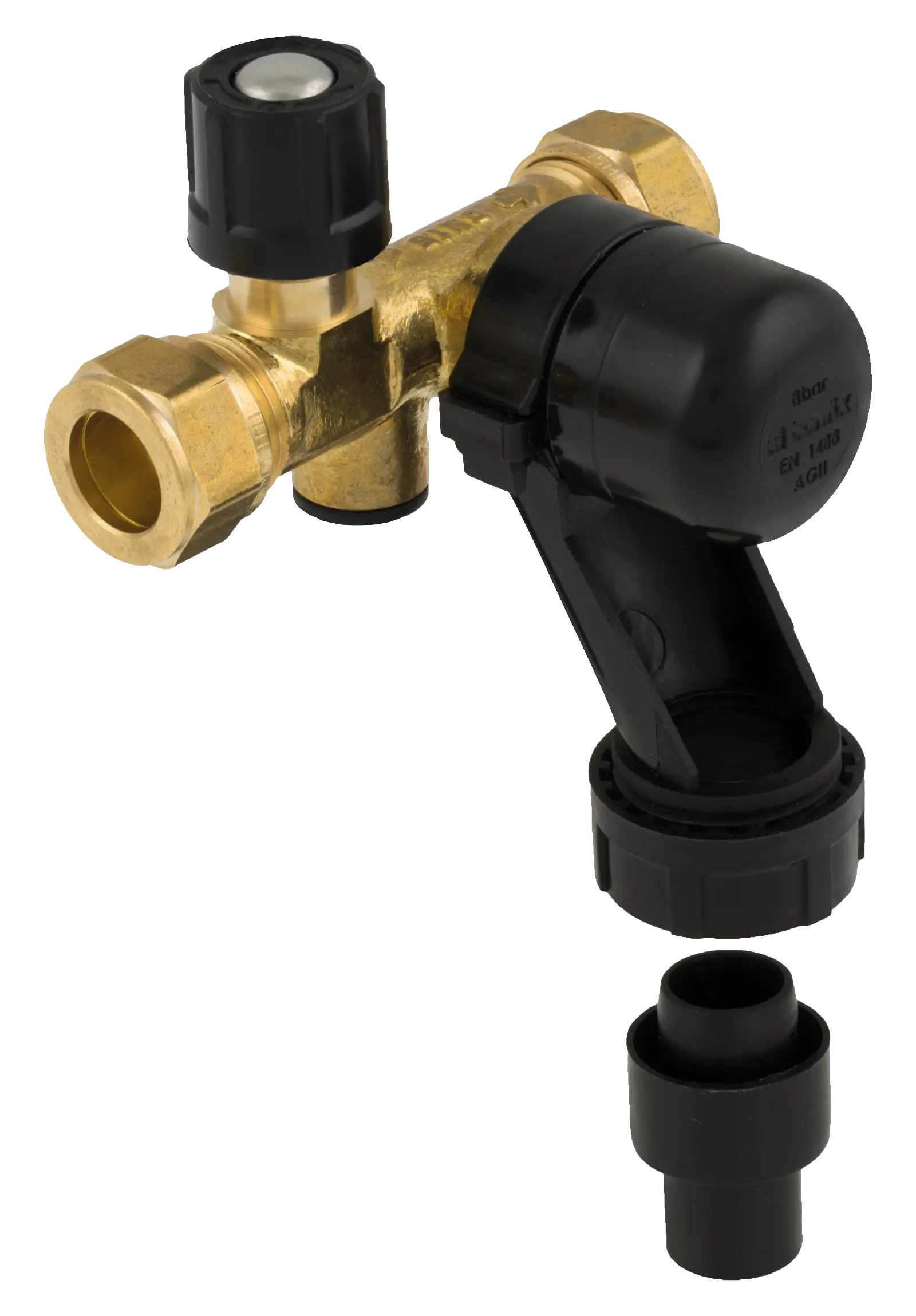 Bonfix Inlaatcombinatie 15 mm knel - 8 bar