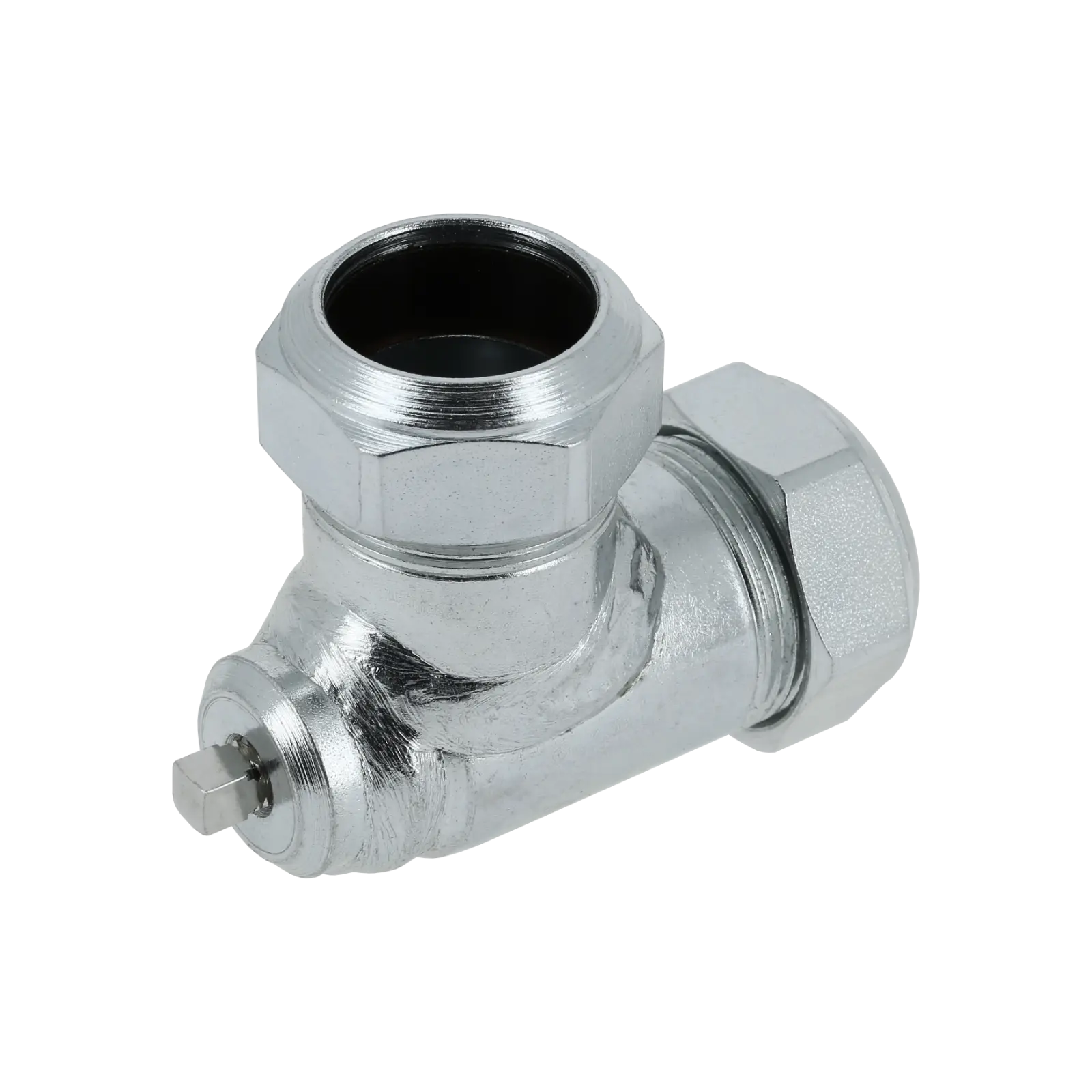 Bonfix Knel C-staal 105SP ontluchtingskniekopp. 15 x 15 mm