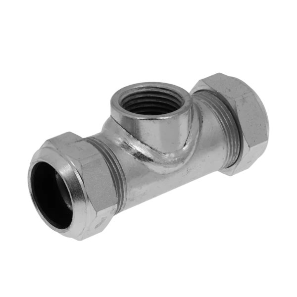 Bonfix Knel C-staal 110 T-stuk 22 x 1/2" bi.dr. x 22 mm
