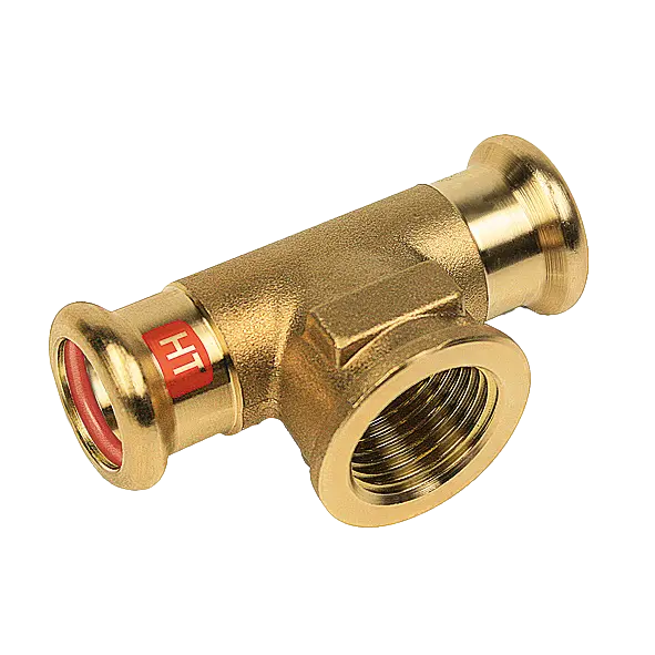 Bonfix M-press RK-solar T-koppeling 15 x 1/2" bi.dr. x 15 mm