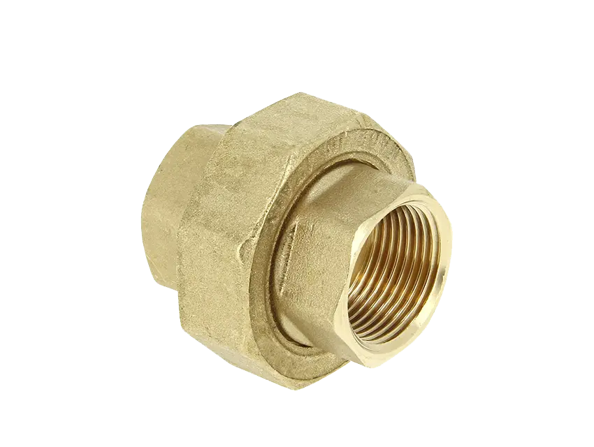 Bonfix Draad messing 3-del. kop. 2" bi. x kopp. 2" bi.
