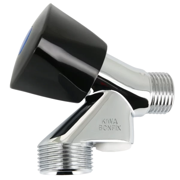 Bonfix Beluchterkraan met zwarte knop