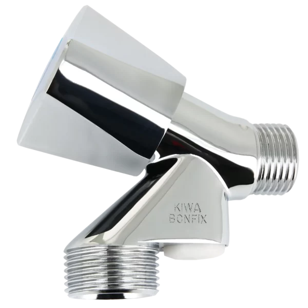 Bonfix Beluchterkraan met chromen knop