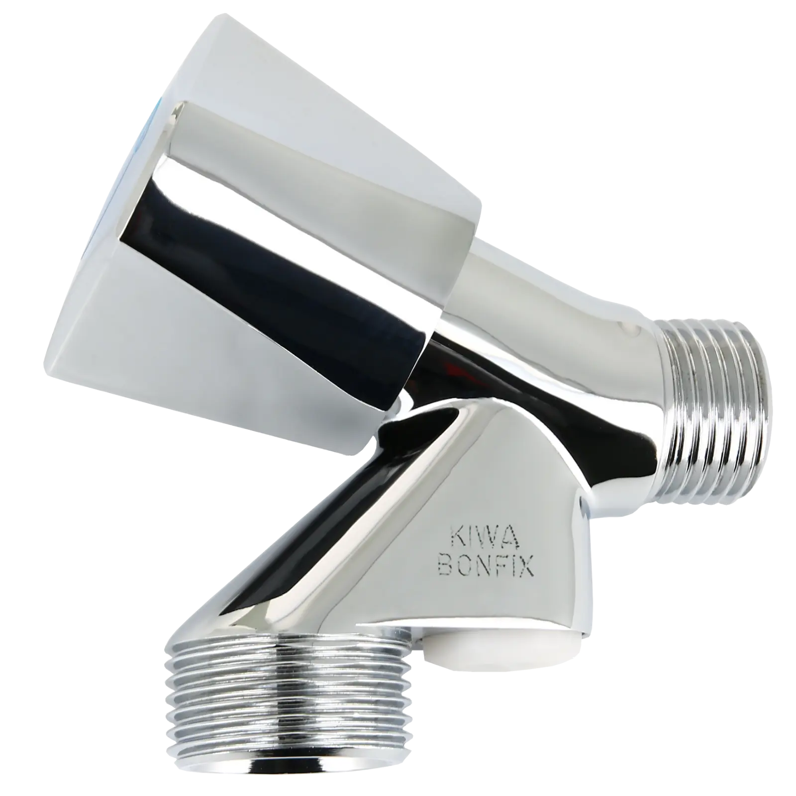Bonfix Beluchterkraan met chromen knop