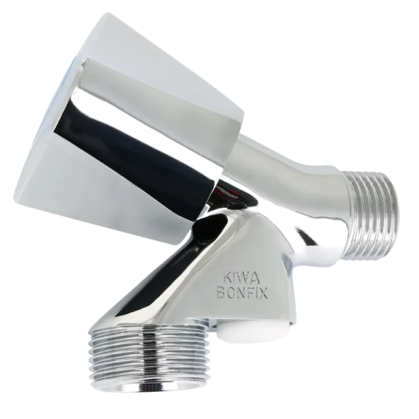 Bonfix Beluchterkraan met keerklep en chromen knop