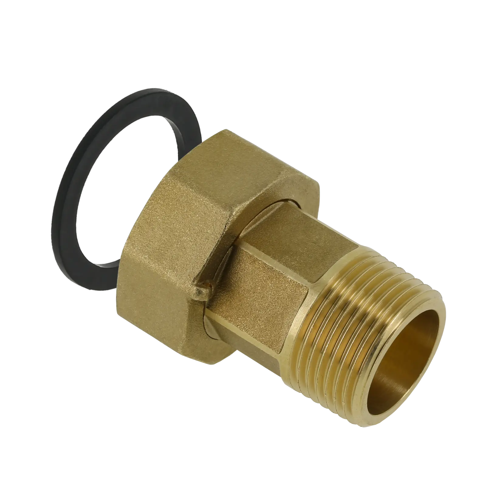 Bonfix Draad messing 2-del kop 2" bu conisch x 2 1/2" wartel