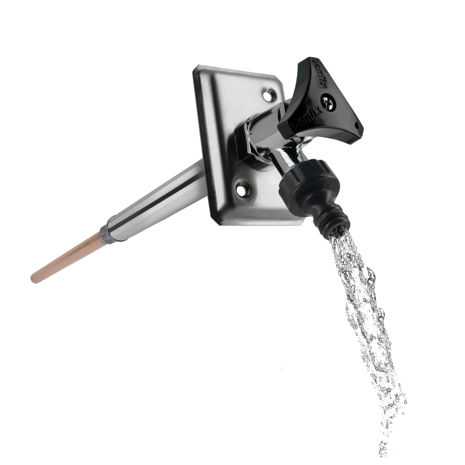 Bonfix Luxe vorstvrije buitenkraan 2.0 kort -  Tot 17 centimeter